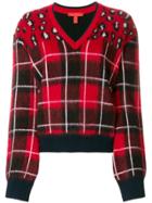 Hilfiger Collection Tartan V-neck Sweater - Multicolour
