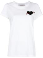 Valentino Heart Patchwork T-shirt - White