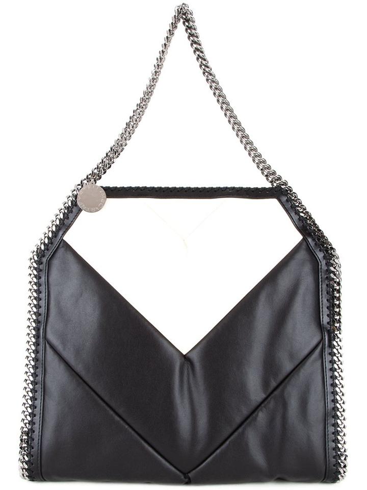 Stella Mccartney 'falabella' Tote, Women's, Black, Polyester/polyurethane