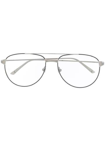 Cartier Santos De Cartier Glasses - Silver