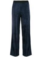 By Malene Birger Wide Leg Trousers - Blue