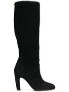Stuart Weitzman Charlie Knee High Boots - Black