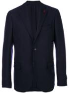Lardini - Two Button Blazer - Men - Polyester/cupro/viscose/wool - 48, Blue, Polyester/cupro/viscose/wool