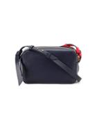 Anya Hindmarch - Circle Mini Cross-body Bag - Women - Leather - One Size, Blue, Leather