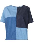 Won Hundred Denim Patchwork T-shirt
