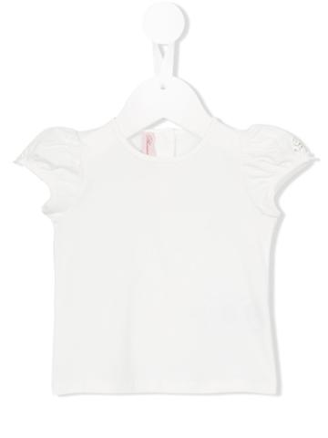 Miss Blumarine - Plain T-shirt - Kids - Cotton/spandex/elastane - 9 Mth, White