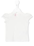 Miss Blumarine - Plain T-shirt - Kids - Cotton/spandex/elastane - 9 Mth, White