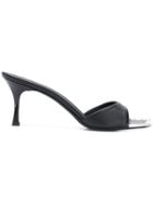 Giuseppe Zanotti Design Geometric Toe Sandals - Black
