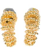 Gianfranco Ferre Vintage Chain Earring, Women's, Metallic
