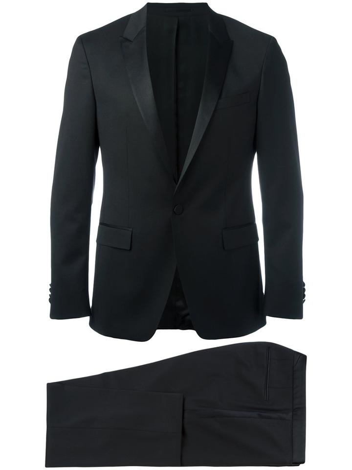 Boss Hugo Boss - Reysen Two-piece Suit - Men - Silk/cupro/viscose/virgin Wool - 52, Black, Silk/cupro/viscose/virgin Wool