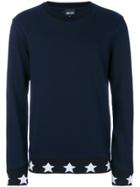 Just Cavalli Star Stripe Sweatshirt - Blue