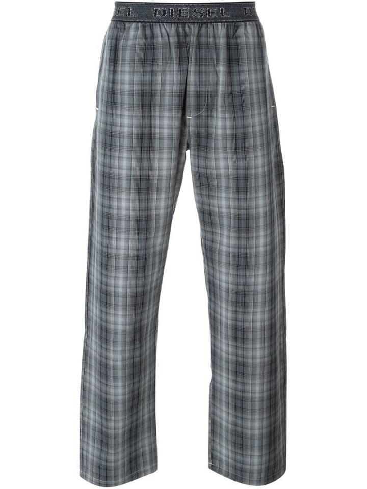 Diesel Check Print Pyjama Trousers