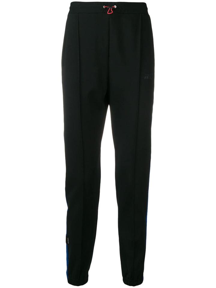 Unravel Project Side Stripe Track Pants - Black
