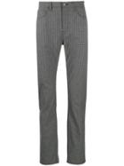 Ps Paul Smith Check Print Trousers - Grey