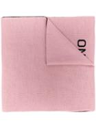 Moschino Question Mark Logo Scarf - Pink