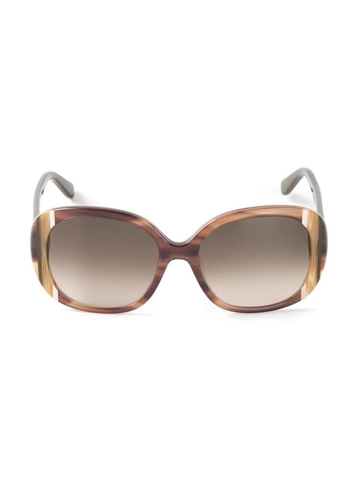Salvatore Ferragamo Oval Sunglasses