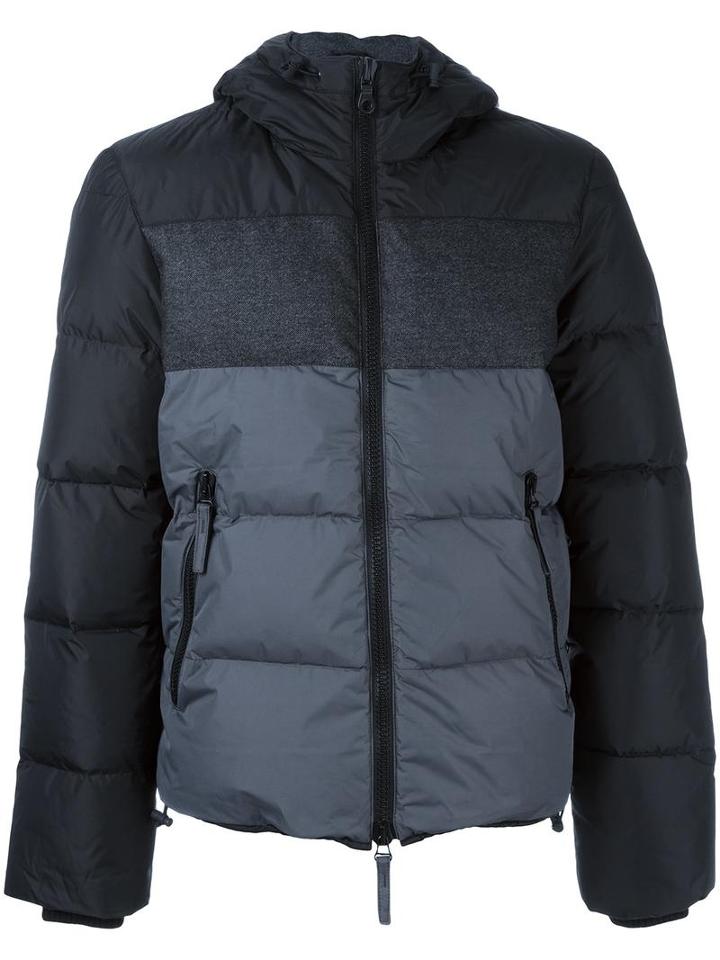 Duvetica 'cadell' Padded Jacket, Men's, Size: 50, Black, Polyamide/feather Down/virgin Wool/polyurethane