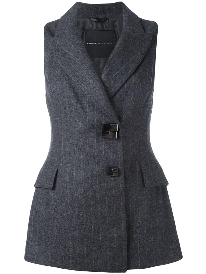 Ermanno Scervino Long Fitted Waistcoat