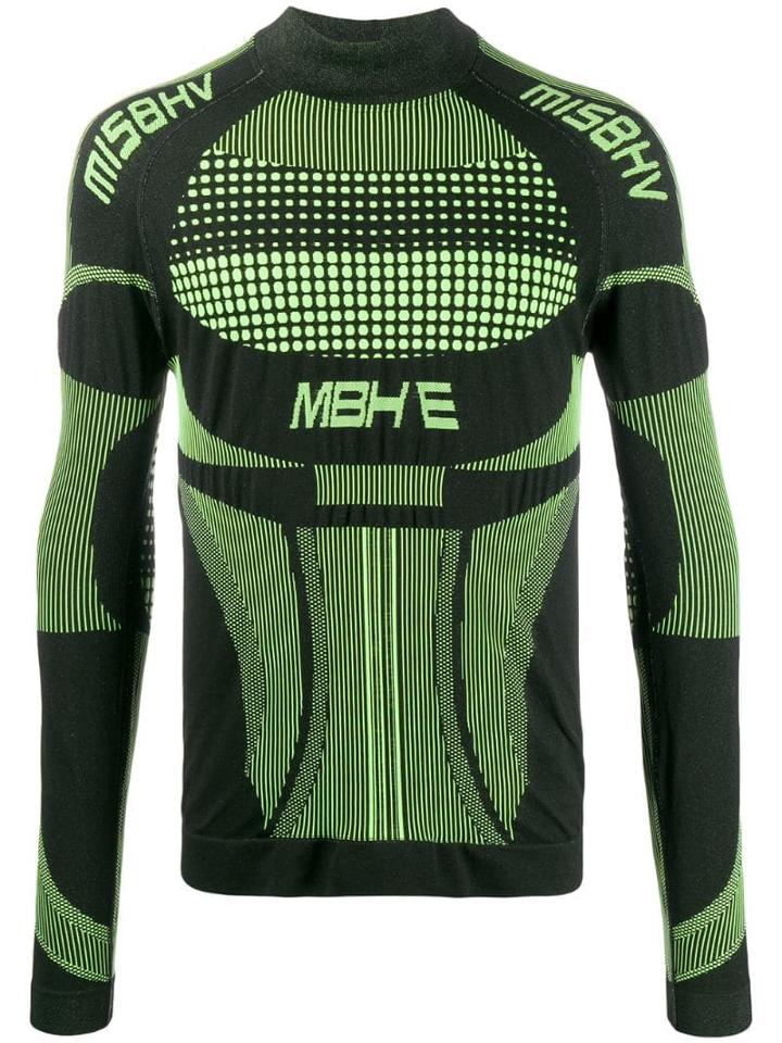 Misbhv Europa Active Knit Jumper - Green