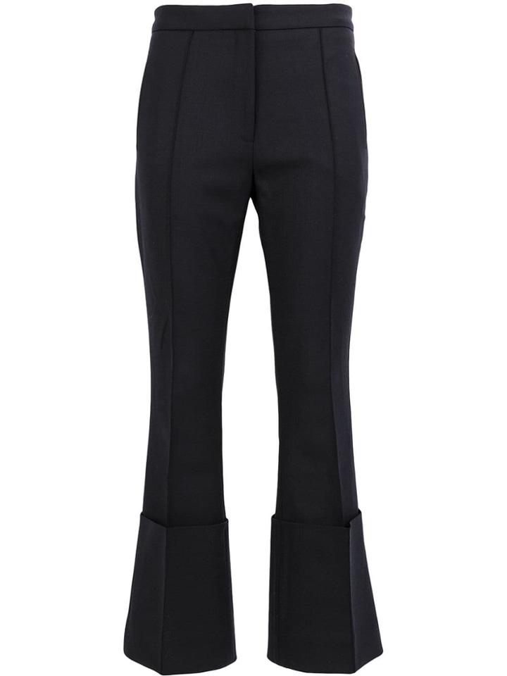 Rokh Turn-up Hem Trousers - Blue