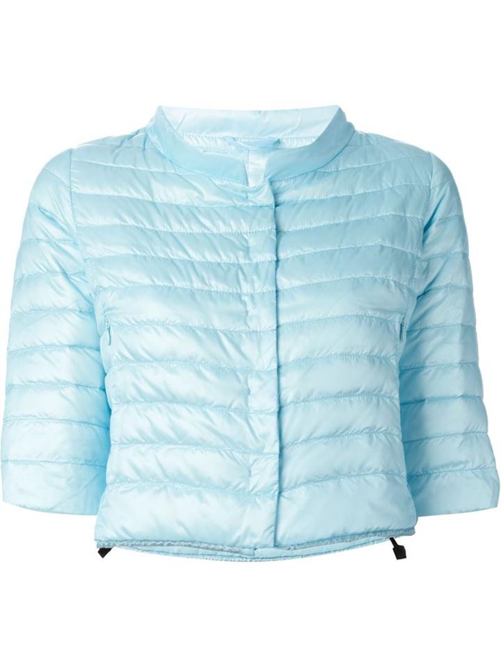 Duvetica 'elena' Padded Jacket, Women's, Size: 40, Blue, Polyamide/feather Down