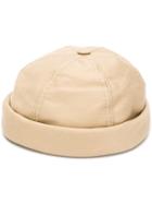 Junya Watanabe Man Rolled-up Brim Hat - Brown