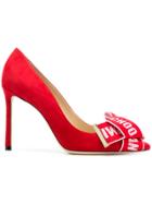 Jimmy Choo Tegan 100 Pumps - Red