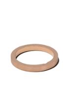 Le Gramme 18kt Yellow Gold Brushed 5 Grams Diamond Band - Red Gold