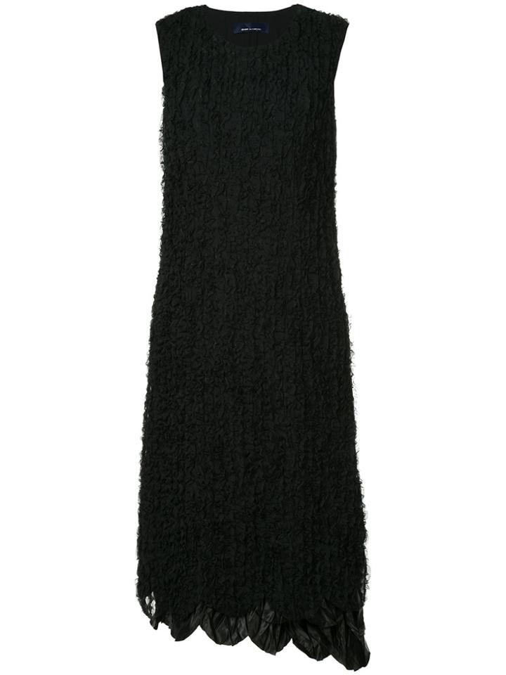Comme Des Garçons Vintage Ruffled Front Dress - Black