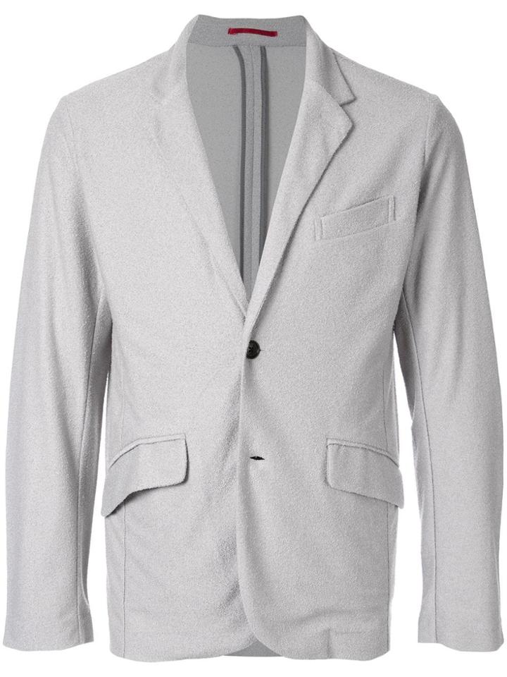 Loveless Textured Blazer - Grey