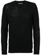 Nuur - Textured Knit Jumper - Men - Acrylic/alpaca/merino/nylon - 48, Black, Acrylic/alpaca/merino/nylon