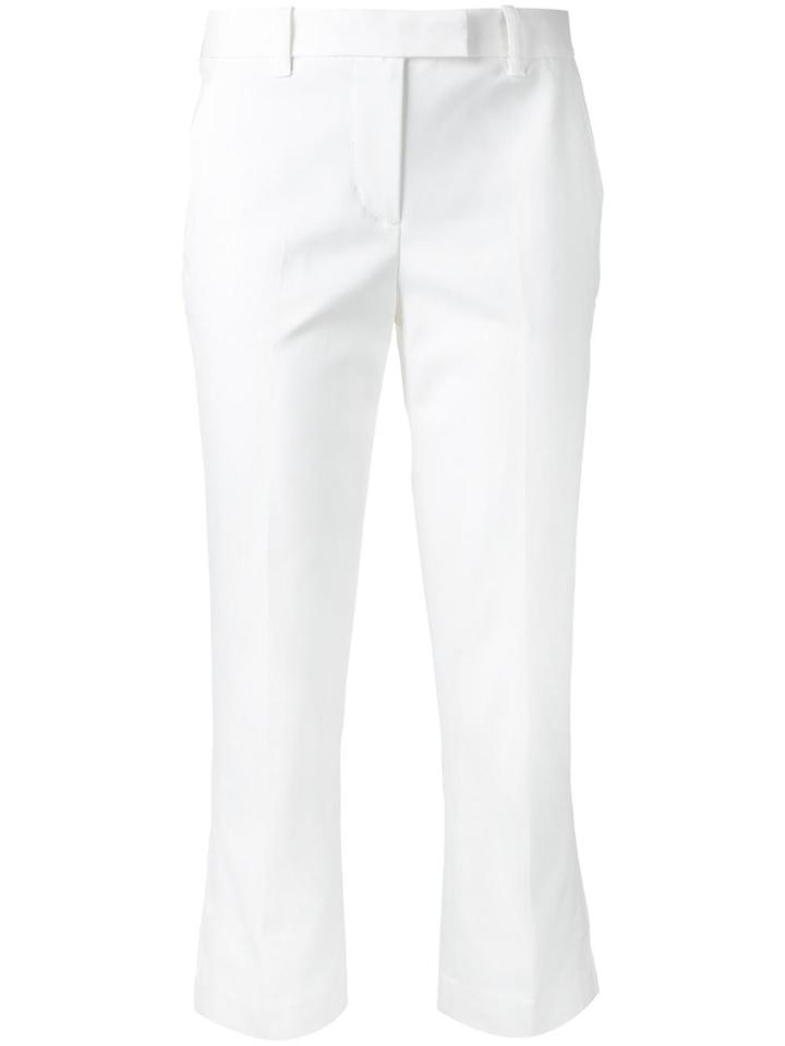 3.1 Phillip Lim Cropped Flared Trousers - White
