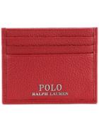 Polo Ralph Lauren Logo Plaque Cardholder - Red