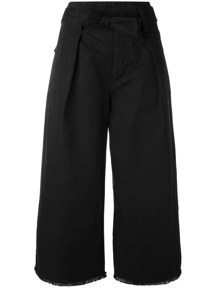Isabel Marant Étoile 'odea' Trousers, Women's, Size: 34, Black, Cotton