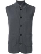 N.peal Milano Waistcoat - Grey