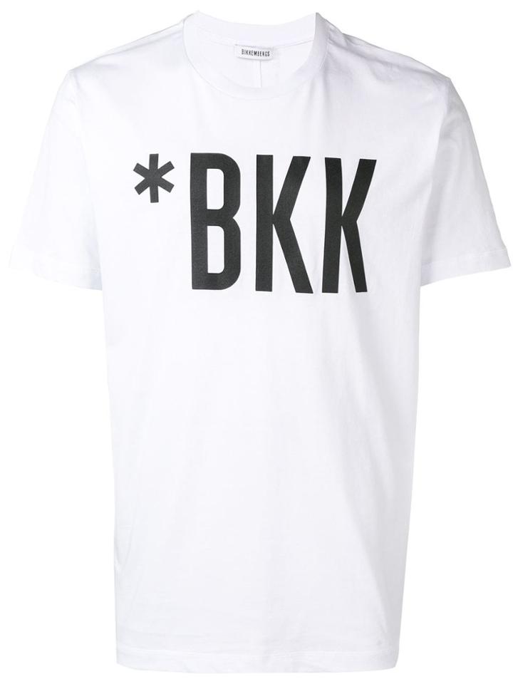 Dirk Bikkembergs Printed Logo T-shirt - White