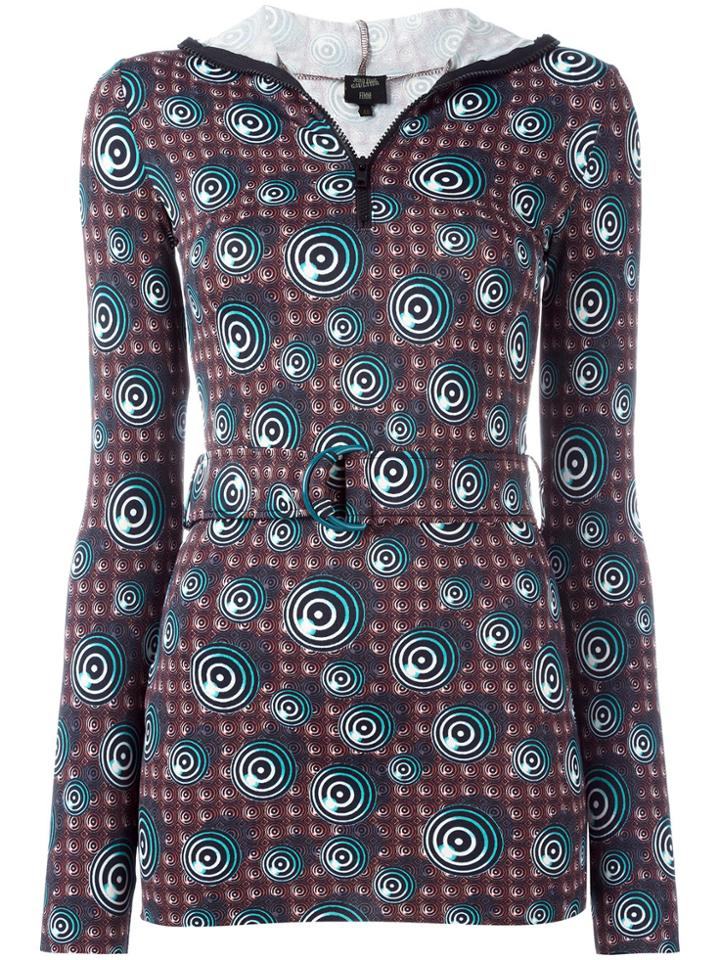 Jean Paul Gaultier Vintage Jean Paul Gaultier Femme Printed Top - Red