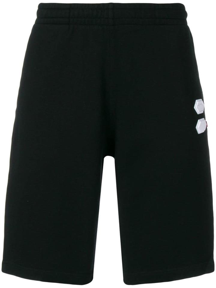 Off-white Logo Patch Shorts - Black