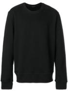 Ann Demeulemeester Crew Neck Sweatshirt - Black