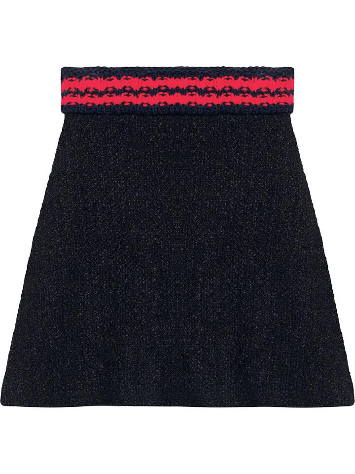 Gucci - Tweed Skirt - Women - Cotton/nylon/acetate/viscose - 40, Black, Cotton/nylon/acetate/viscose