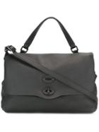 Zanellato Studded Trim Tote Bag, Women's, Black, Leather