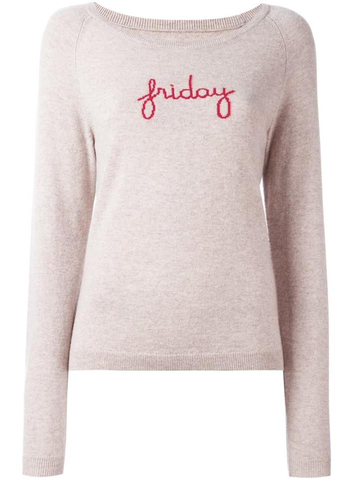 Chinti And Parker 'friday' Raglan Knit Sweater, Women's, Size: Small, Nude/neutrals, Cashmere