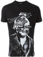Dsquared2 Skeleton Punk T-shirt, Men's, Size: Xl, Black, Cotton