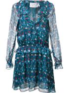 Tanya Taylor Floral Print Ruffled Dress