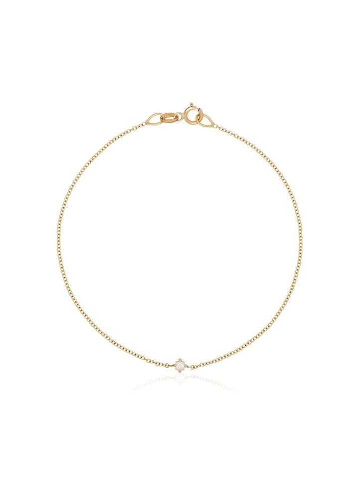 Lizzie Mandler Fine Jewelry 18kt Yellow Gold Floating Diamond Bracelet