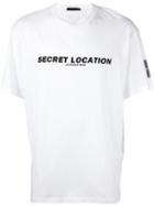 Alexander Wang Secret Location Print T-shirt