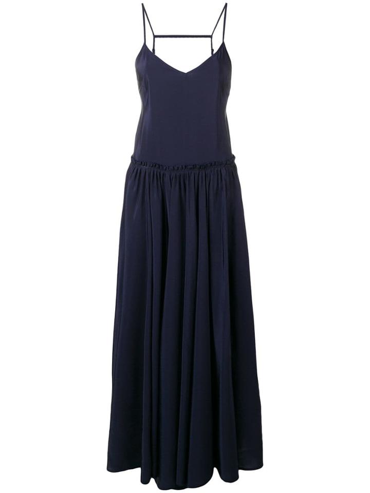 Zadig & Voltaire Ruffle Waist Dress - Blue