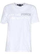 Anrealage 'collection Star Wars' T-shirt, Women's, Size: 40, White, Cotton