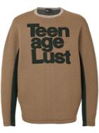 Kolor Teenage Lust Sweatshirt - Brown