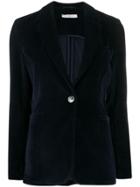 Circolo 1901 Single-breasted Fitted Blazer - Blue